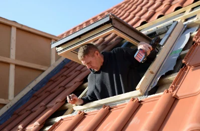 Pose de fenêtres de toit Velux au Verneil